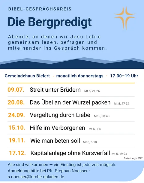 Die Bergpredigt