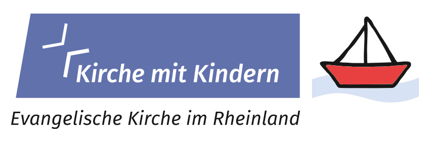 Logo Kirche mit Kindern, Evangelische Kirche im Rheinland