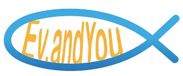 Ev. and You Logo mit Fischsymbol